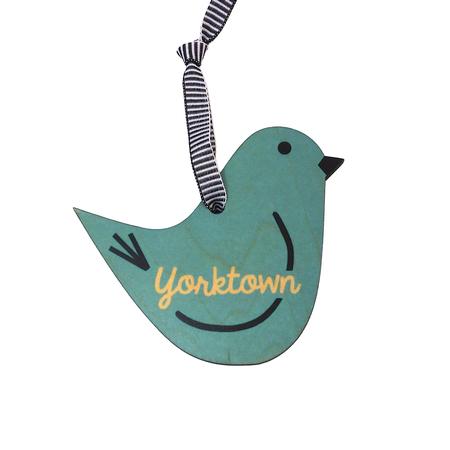 YORKTOWN BLUE BIRD ORNAMENT