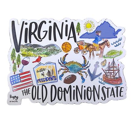 VIRGINIA LANDMARKS MAGNET