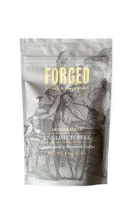 MOBJACK BAY COFFEE FORGED TOFFEE GROUND COFFEE -4 OZ